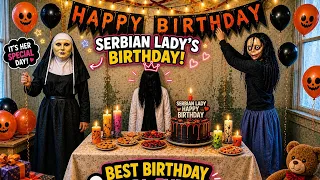 serbian dancing lady ki birthday party part 2