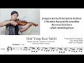 [Free Sheet] Rossa - Hati Yang Kau Sakiti || Violin Cover + Sheet Music + Lirik