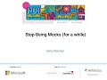 Talk Harry Percival - Stop Using Mocks for a while