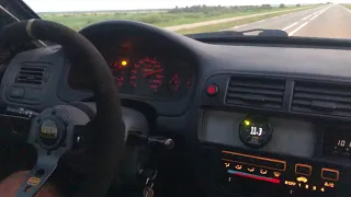 500 HP K24 TURBO FIRST PULL