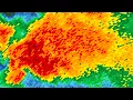 2021 Hopewell Township New Jersey Supercell Radar Loop