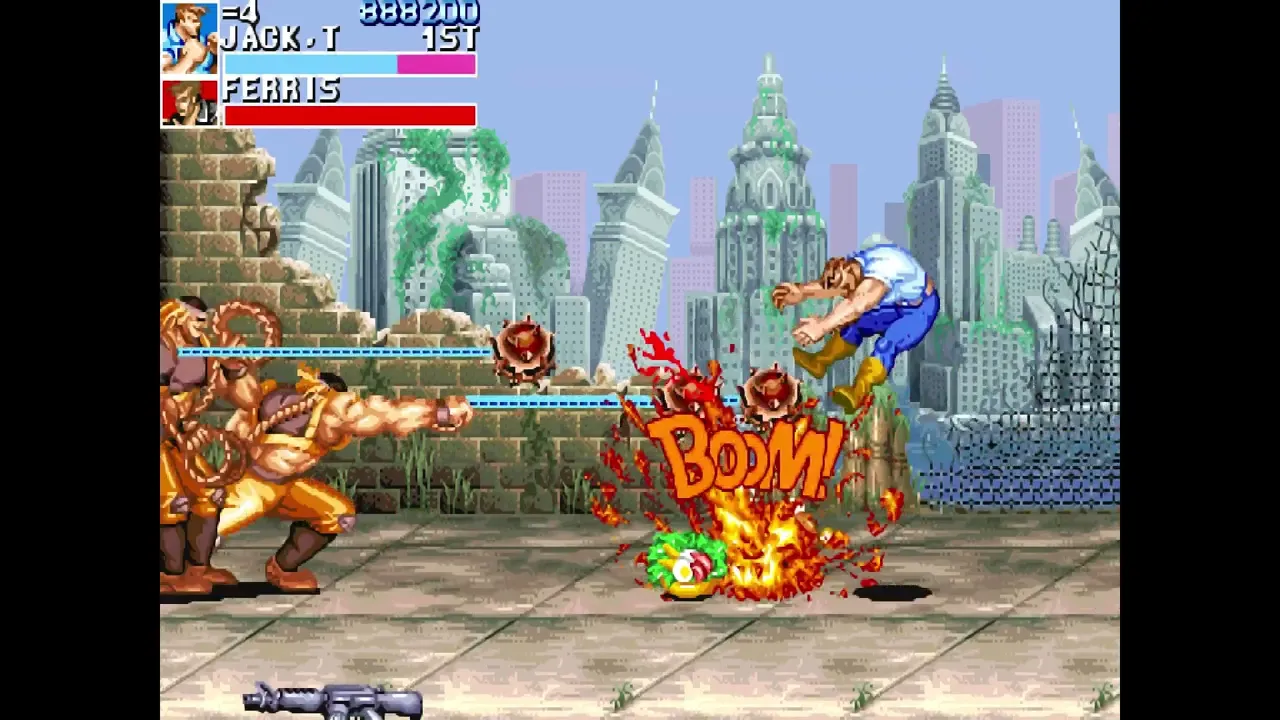 Cadillacs and Dinosaurs Chaos Unparalleled Hack Arcade LongPlay (Cadillacs and Dinosaurs)