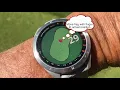Testing the Garmin Approach S40 golf watch - on a golf course same as S42