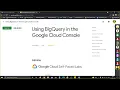 Using BigQuery in the Google Cloud Console GSP406 Qwiklabs Google Cloud Platform