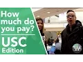 How much do you pay to the USC