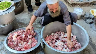 Mutton Dum Pukht Recipe | Namkeen Rosh Recipe | Shinwari Dum Pukht Recipe | Peshawar Street Food
