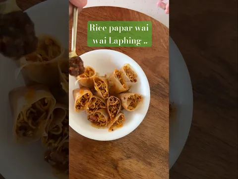 #ricepaper #waiwai #laphing #recipe #food #foodie #viral #trending #cooking #shorts