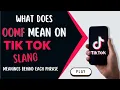 What does OOMF mean on TikTok