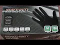 Costco Sale Item Review Heavy-Duty Heavy Duty Single Use Black Nitrile Gloves Non-Latex Non Latex