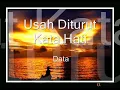 Download Lagu Usah di turut kata hati by DATA