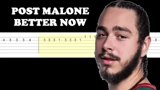 Download Post Malone - Better Now (Easy Guitar Tabs Tutorial) MP3