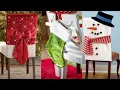 CHRISTMAS DECOR IDEAS 2023 CHRISTMAS CHAIR COVER IDEAS DIY CHRISTMAS DECORATION IDEAS