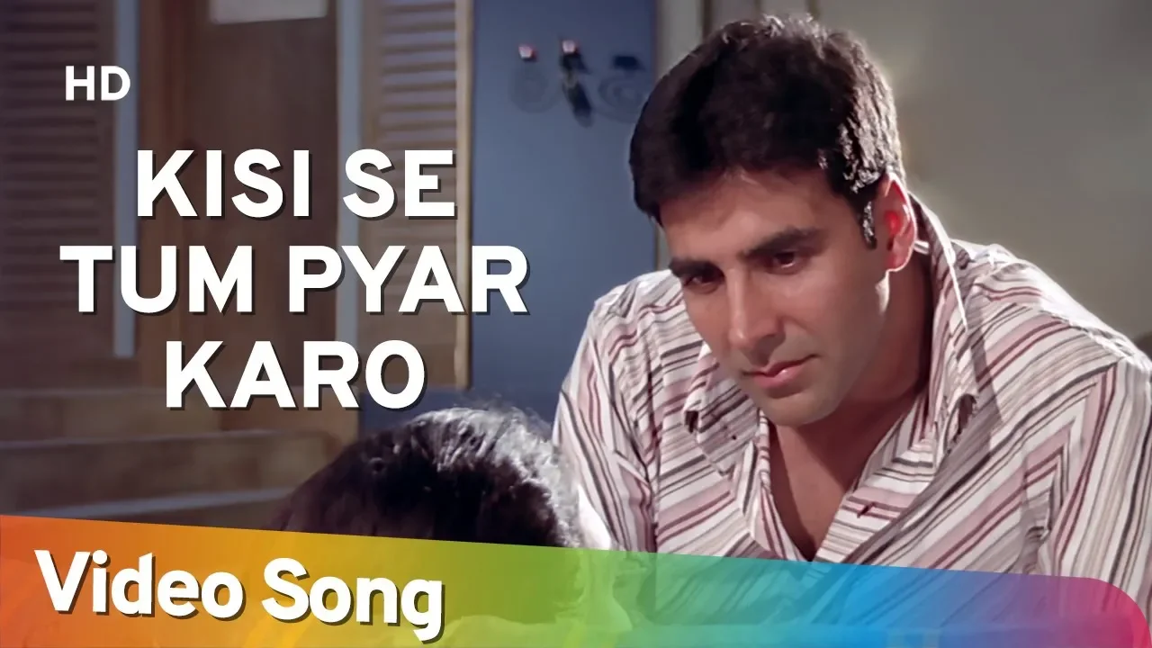 Kisi Se Tum Pyar Karo (Sad) | Andaaz Songs | Akshay Kumar | Lara Dutta |  Filmigaane