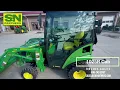 John Deere Compact Cab tractors can make winter or summer chores more enjoyable at SNPartners