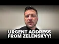 Lagu Zelenskyy URGENTLY addressed Ukrainians! Shared TRAGIC NEWS. Listen