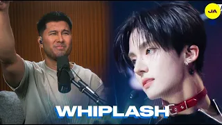 performer reacts to boys ii planet sangwon whiplash fancam jeff avenue