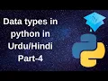 Boolean data type in python in Data type in python part4