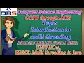 DBS - Introduction to Multi threading UNIT-4 MULTI THREADING IN JAVA CSE II YEAR-1st SEM JAVA