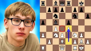 Lazavik Races Zhigalko in the English Four Knights