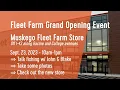 Come see the great John Gillespie at the Grand Opening of the NEW Muskego Fleet Farm store