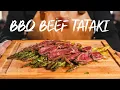 Lagu Zo maak je gegrilde BEEF TATAKI op de Kamado BBQ