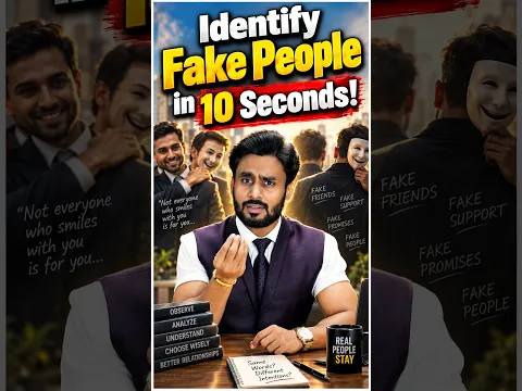 Identify Fake People in 10 Seconds #lifetruths #darkpsychology #tatvam