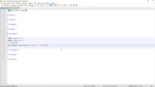 10 ENG JavaScript Arithmetic Operations