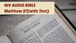 Matthew 27 NIV BIBLE with text