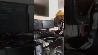 dj maphorisa in studio with kabza de small