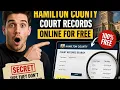 How to search Hamilton County court records online for free