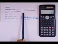 HOW TO FIND ROOT OF EQUATION BY BISECTION METHOD USING CALCULATOR NUMERICAL METHODS ENGG MATHS