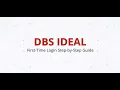 IDEAL GUIDE - First-Time Login Step by Step Guide