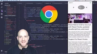 Google Chrome Refresh - Can it be done in React Native