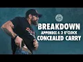 PATREON SHORTS - Breakdown Appendix 3 O Clock Carry
