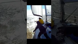 Wild Ride on Galveston Bay #shorts #wind