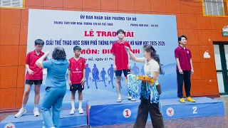 Kim long vô địch giải chạy 800m U13