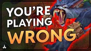You re playing WARWICK WRONG