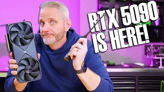 The RTX 5090 is HERE and I already got to do a build with it!