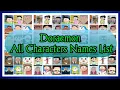 Doraemon All Characters Names List