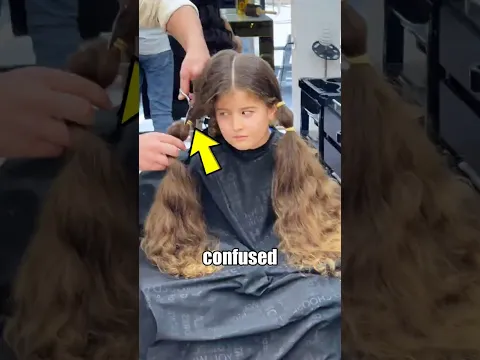 This misunderstood boy's haircut left his entire school speechless... 😍💇 #shorts