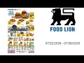 Food Lion Weekly Ad - 2026