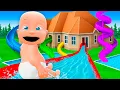 Lagu Baby bouwt WATERPARK in zijn achtertuin!