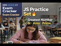 JavaScript Part 4 NEB Grade 12 CS Greatest Number SI Area Prime Exam Preparation