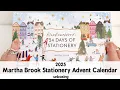 It's Had A Makeover! | Unboxing Martha Brook Stationery Advent Calendar 2025