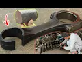 Download Lagu The Obligation Of Rare Mechanic Is To Repaired A Broken Truck Engine Connector Rod Without Headache