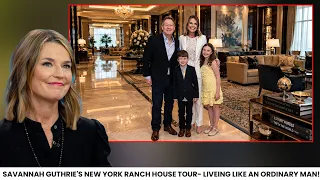 Savannah Guthrie s New York Ranch House Tour Daily Lifestyle Family Cars Net Worth 2026