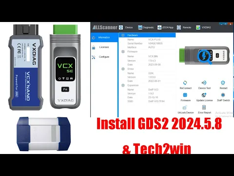Download MP3 How to Install VXDIAG GM GDS2 2024.5.8 \u0026 Tech2win Software- OBDII365