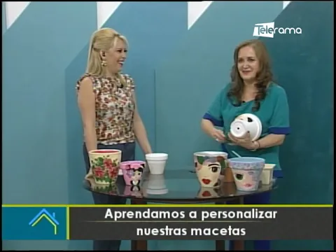 Aprendamos a personalizar nuestras macetas