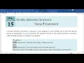 Simplified Python Skill 15 Double-Selection Structure Using if-else Statement Urdu Hindi
