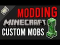 CUSTOM MOBS in FABRIC 1 21 11 Java Minecraft